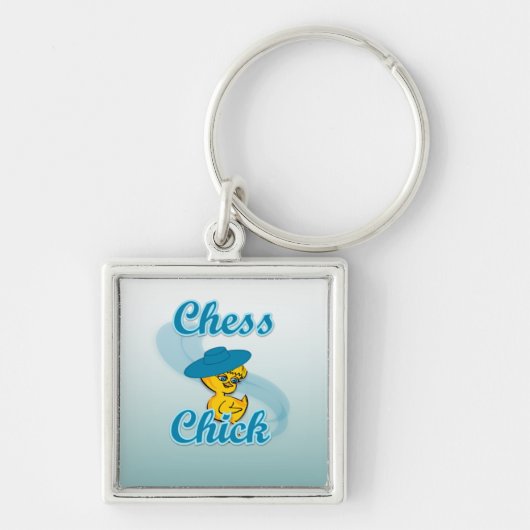 Chess Chick #3 Sleutelhanger (Voorkant)
