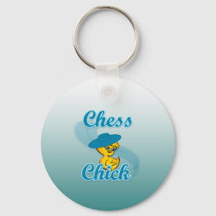 Chess Chick #3 Sleutelhanger