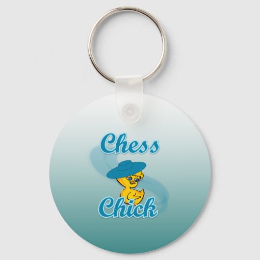 Chess Chick #3 Sleutelhanger (Voorkant)