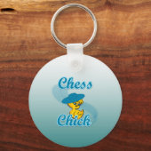 Chess Chick #3 Sleutelhanger (Voorkant)