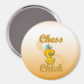 Chess Chick Magneet (Voorkant / Achterkant)