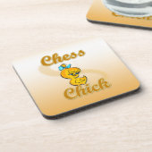 Chess Chick Onderzetter (Linkerzijde)