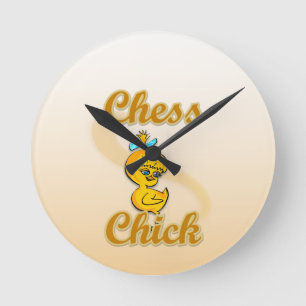 Chess Chick Ronde Klok
