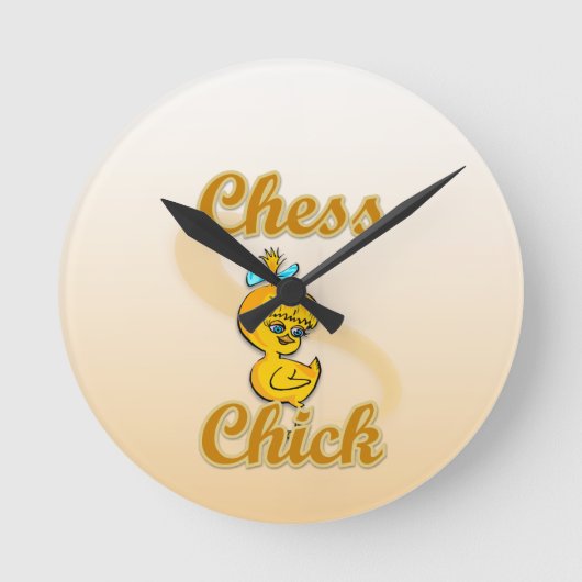 Chess Chick Ronde Klok (Voorkant)