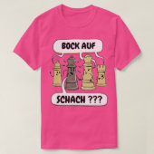 Chess-cijfers voor schaakspelers t-shirt (Design voorkant)