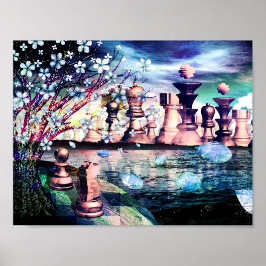Chess City Fantasy "Koming Home" Poster (Voorkant)