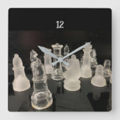 Chess Clock Vierkante Klok (Voorkant)