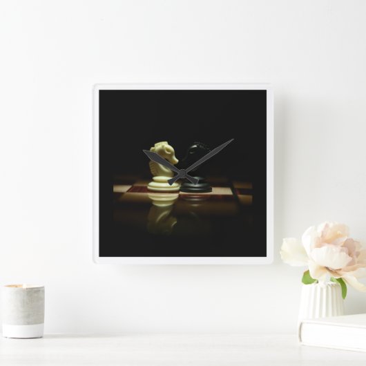 chess clock vierkante klok (Huis)