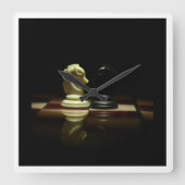 chess clock vierkante klok (Voorkant)