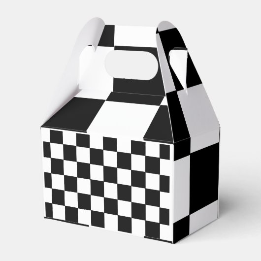 Chess Club Custom Name Initiaal Bedankdoosjes (Achterkant)