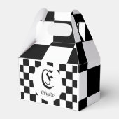 Chess Club Custom Name Initiaal Bedankdoosjes (Voorkant Zijde)