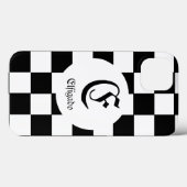 Chess Club Custom Name Initiaal Case-Mate iPhone Case (Achterkant (horizontaal))