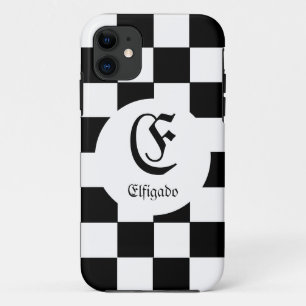 Chess Club Custom Name Initiaal Case-Mate iPhone Case
