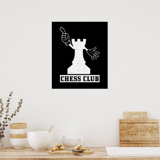 Chess Club Poster (Keuken)