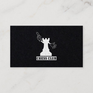 Chess Club Visitekaartje