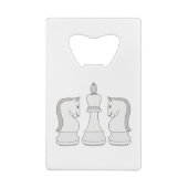 Chess Creditkaart Flessenopener (Achterkant)