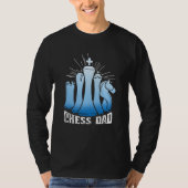 Chess Dad Checkmate Grandmaster Father Chess Playe T-shirt (Voorkant)