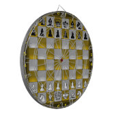 Chess Dart Board Dartbord (Voorkant Links)