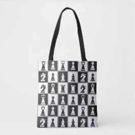 Chess Design Canvas tas