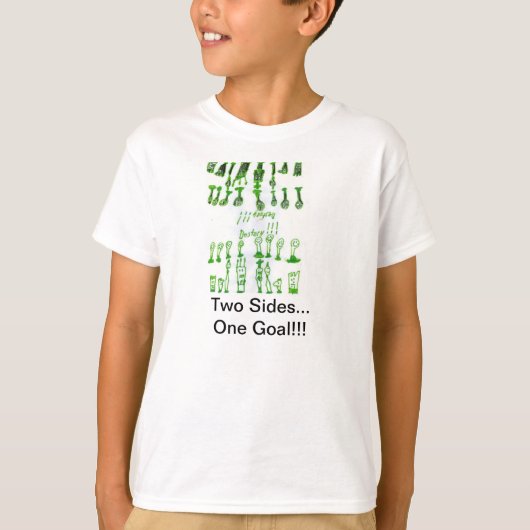 Chess Design door Max T-shirt (Voorkant)