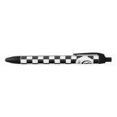 Chess Elegant Modern Script Cool  Royal Zwarte Inkt Pen (Bovenkant)