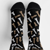 Chess Figtern - Goud en parels Sokken (Top)