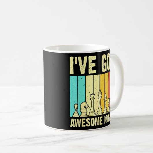 Chess for Chess Player Mannen Women Kinder Chess Koffiemok (Voorkant rechts)