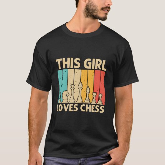 Chess For Piece Chess Player Coach Chess Club T-shirt (Voorkant)