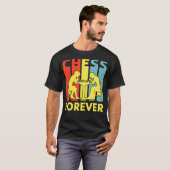 Chess Forever Board Game Player Thed Chess T-shirt (Voorkant volledig)