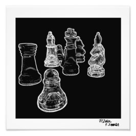 Chess Foto Afdruk