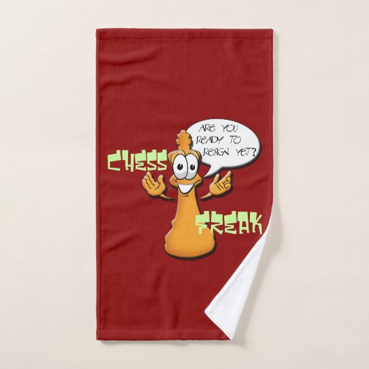 Chess Freak Handdoek (Handdoek)