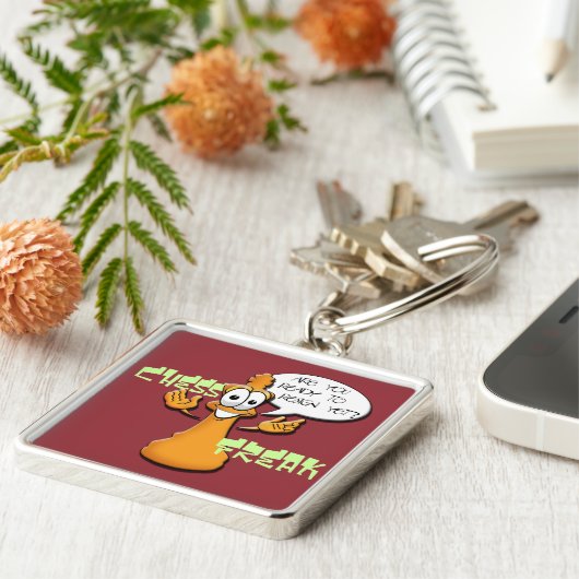 Chess Freak Sleutelhanger (Zijkant)