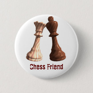 Chess Friend - WKBQ Ronde Button 5,7 Cm