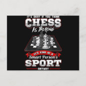 Chess Funny Quotes Humor Gezegden Feestdagenkaart (Voorkant)