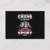 Chess Funny Quotes Humor Gezegden Informatiekaartje (Voorkant)