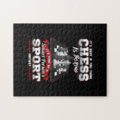 Chess Funny Quotes Humor Gezegden Legpuzzel (Horizontaal)