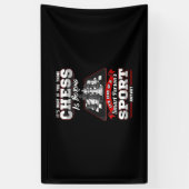 Chess Funny Quotes Humor Gezegden Spandoek (Verticaal)