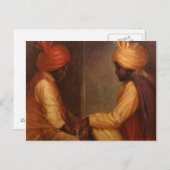 Chess Game Briefkaart (Voorkant / Achterkant)