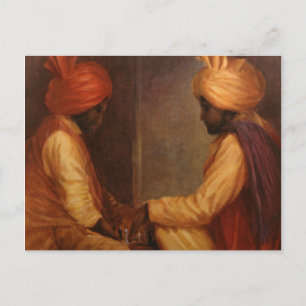 Chess Game Briefkaart