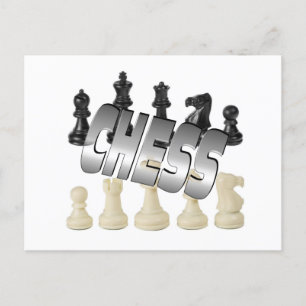 Chess Game Briefkaart