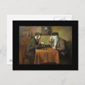 Chess Game Briefkaart (Voorkant / Achterkant)