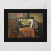 Chess Game Briefkaart (Voorkant)