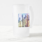 Chess Game Frosted Mok (Voorkant rechts)