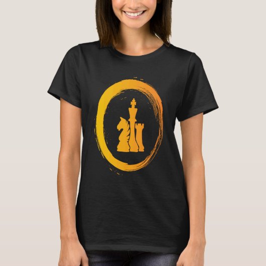 Chess game Hobby Chess T-shirt (Voorkant)