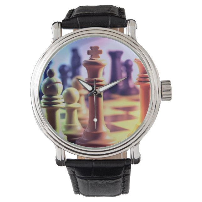 Chess Game Horloge (Voorkant)