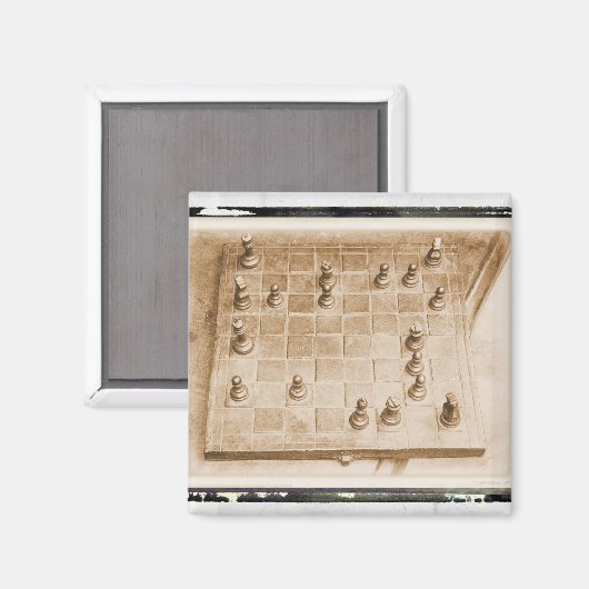 Chess Game Magneet (Voorkant / Achterkant)