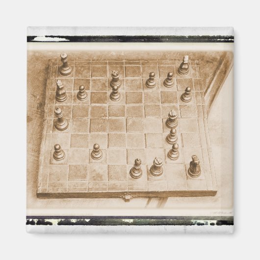 Chess Game Magneet (Voorkant)