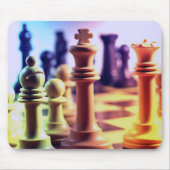 Chess Game Mousepad Muismat (Voorkant)