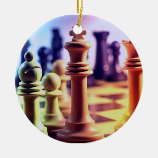 Chess Game Ornament (Voorkant)
