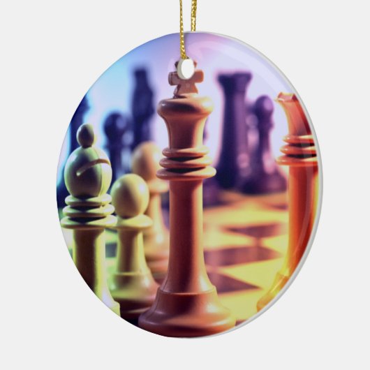 Chess Game Ornament (Links)